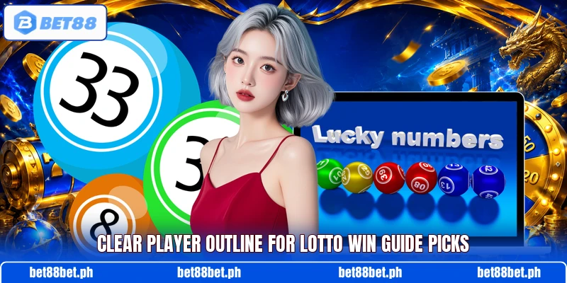 Clear player outline for Lotto Win Guide picks Clear player outline for Lotto Win Guide picks