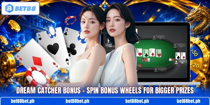 Dream Catcher Bonus – Spin Bonus Wheels For Bigger Prizes Dream Catcher Bonus – Spin Bonus Wheels For Bigger Prizes