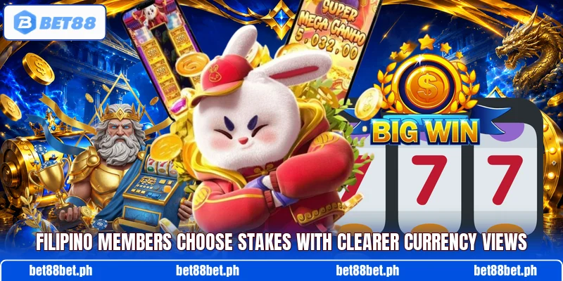 Filipino members choose stakes with clearer currency views Filipino members choose stakes with clearer currency views