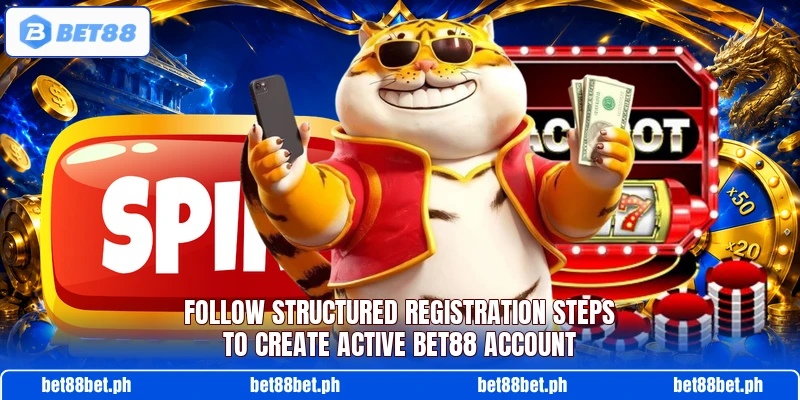 Follow structured registration steps to create active BET88 account Follow structured registration steps to create active BET88 account
