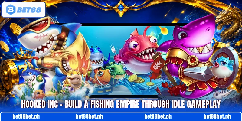 Hooked Inc – Build A Fishing Empire Through Idle Gameplay Hooked Inc – Build A Fishing Empire Through Idle Gameplay