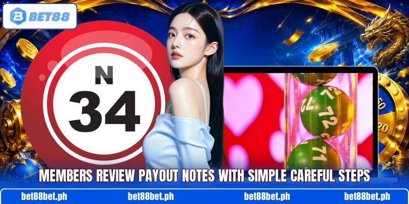 Members review payout notes with simple careful steps Members review payout notes with simple careful steps