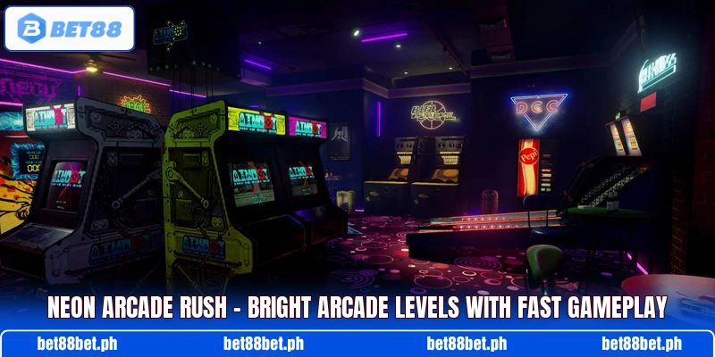 Neon Arcade Rush – Bright Arcade Levels With Fast Gameplay Neon Arcade Rush – Bright Arcade Levels With Fast Gameplay