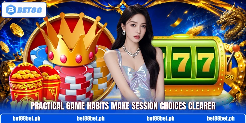 Practical game habits make session choices clearer Practical game habits make session choices clearer